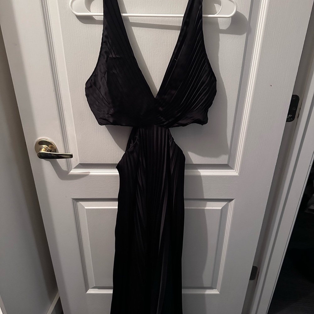 Abercrombie & Fitch Black Maxi Dress